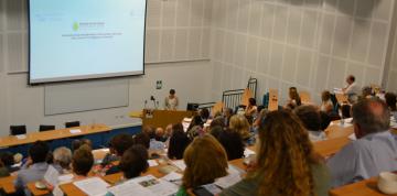 Caroline Lucas MP gives the keynote address at the ARC conference